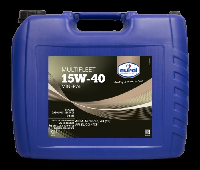 EUROL MULTIFLEET 15W40 20L