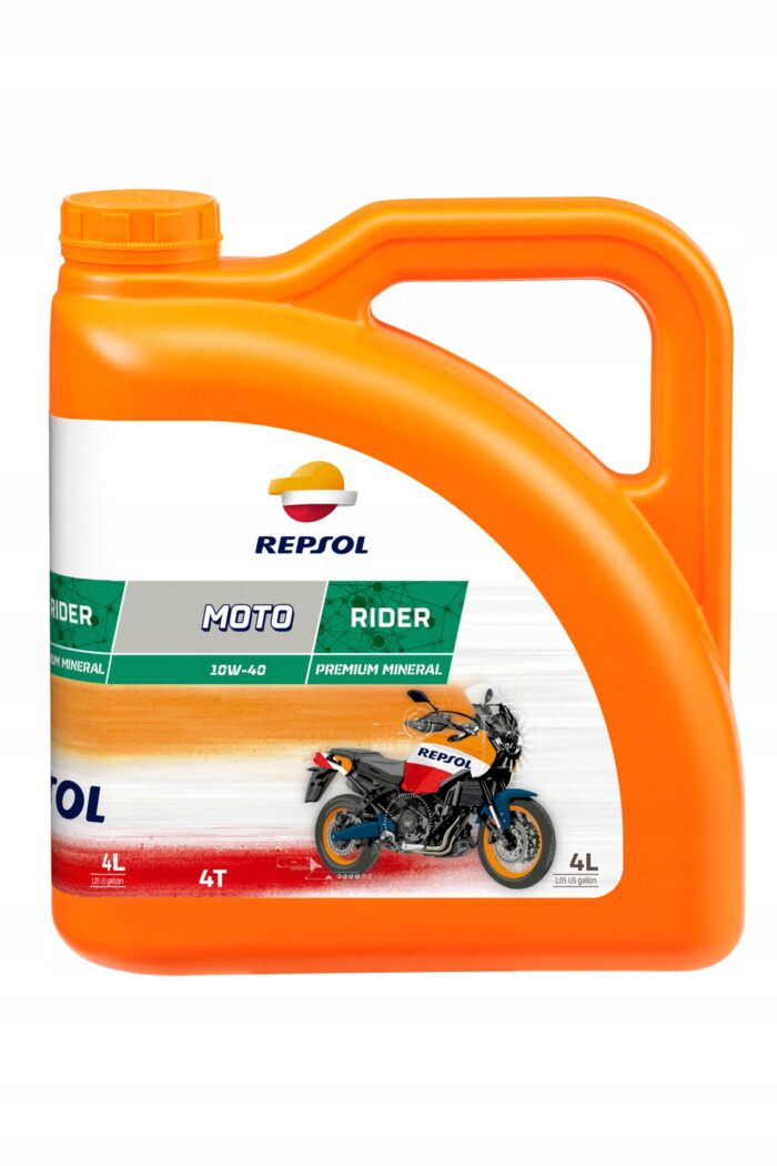 REPSOL MOTO RIDER 4T 10W40 4L